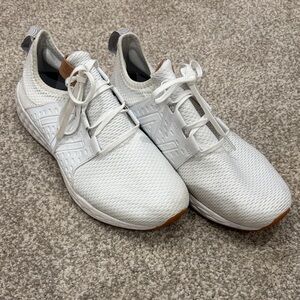 NewBalance White Athletic Sneakers